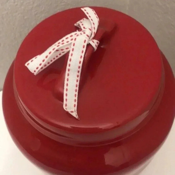 NEW Rae Dunn Mrs. Claus Red Kitchen Canister - Picture 2 of 5